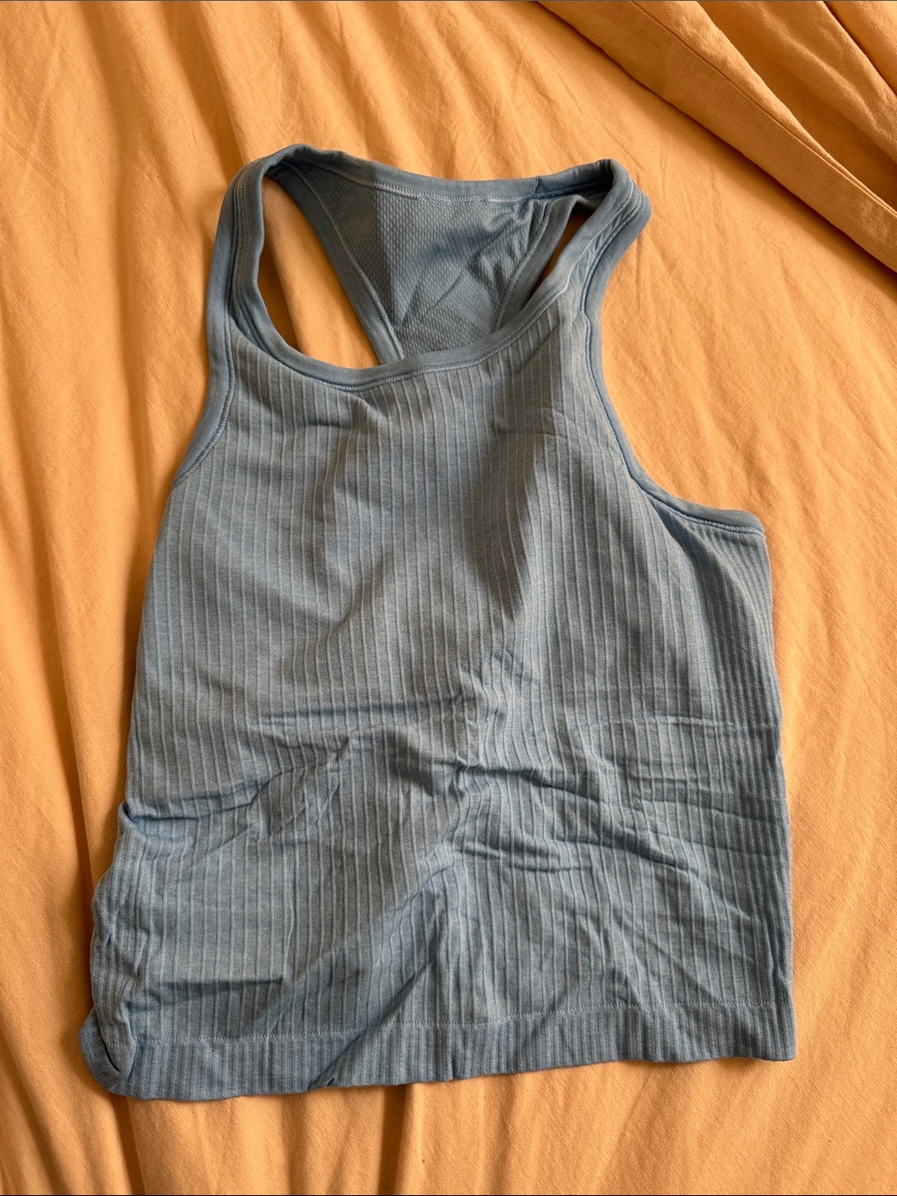 lululemon athletica Ribbed Racerback Tank - Dusty Blue